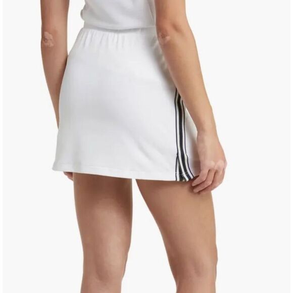 Varley Patrick Tie Waist Skort White Black Stripe Sides Athletic Golf Women’s S - Picture 2 of 12